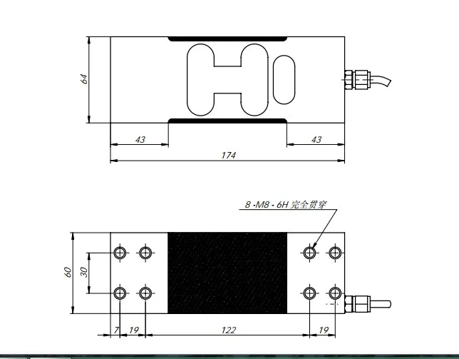 IP66 1T Single Point Nhôm Load Cell 300Kg 1000Kg Nền Tảng Quy Mô Single Point Load Cell PA-B