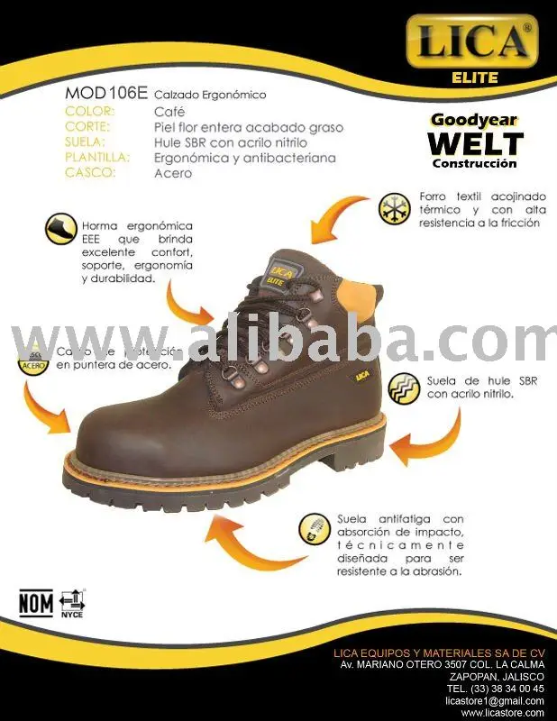 automotive work boots