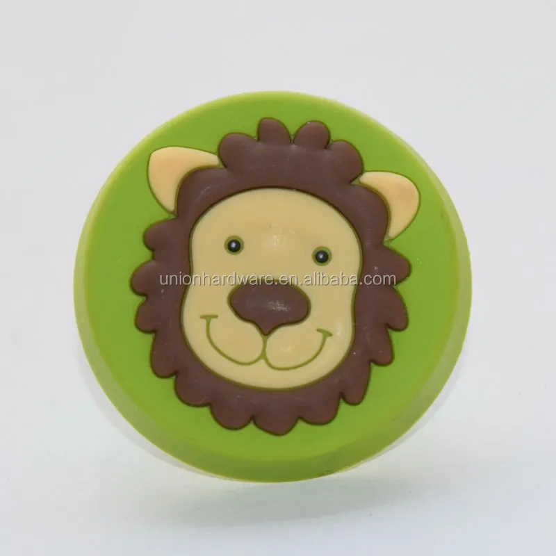 Wholesale Sweet Lionet Cartoon Design Furniture Knob Kids