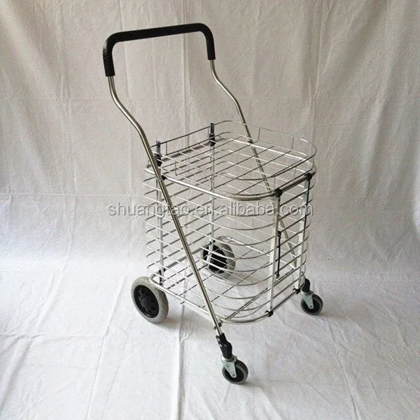 Guanzhou Factory Elderly Shopping Carts Trolley For Seniors With 4