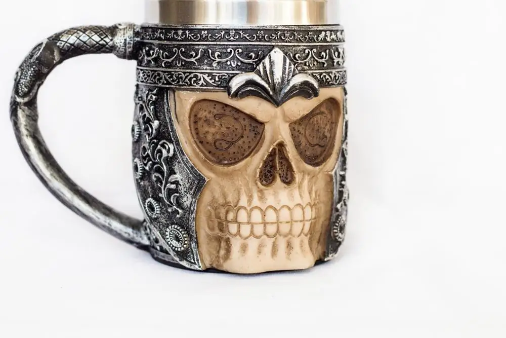 Metal Custom Design 3D Mug , Stainless Steel Coffee Mug For Office/Household