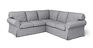 Best Corner Sofa Bed Find Deals On Line Get Quotations Custom Made Slipcovers For Rp Corner Sofa Bed 2 Light Grey