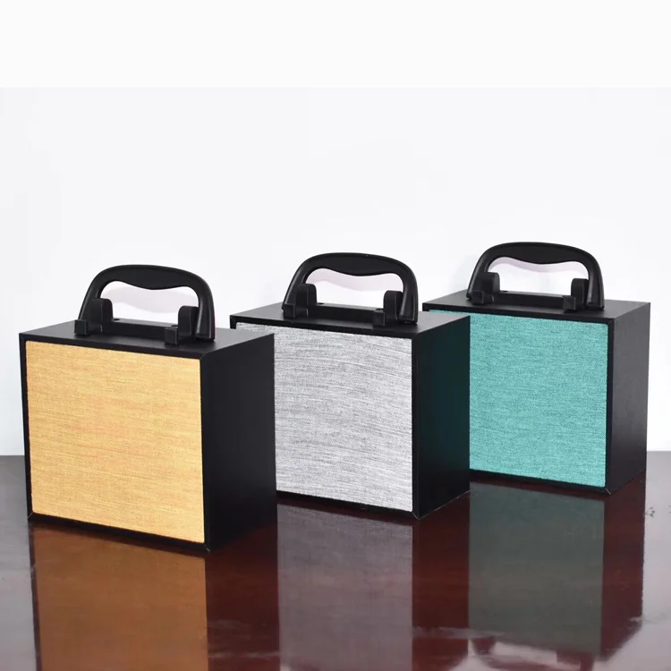 Outdoor Mini Portable Wood Radio Custom Design Portable Active bluetooth wireless music speaker - ANKUX.COM