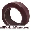 10x5x6 1/2 (10x5x6.5) Forklift Press-On Flat Poly Tire For Caterpillar, Hyster, Toyota, Nissan, Clark and other Makes
