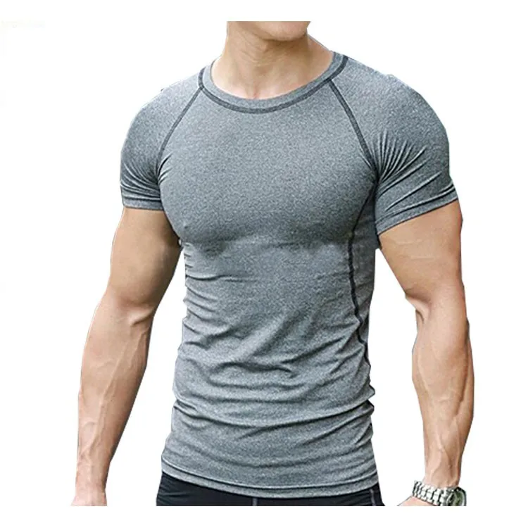 Blank High Quality Athletic Gym Fitness Mens Design Sports T-shirts ...