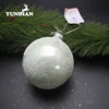 China supplier decorating hanging 8cm christmas glass balls with wire