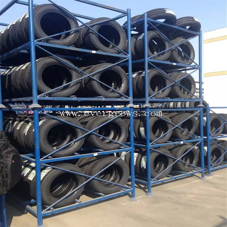 3 Layers Stackable Wheel And Rim Utility Steel Tire Pallet Rack Buy 3 Layers Steel Tire Pallet