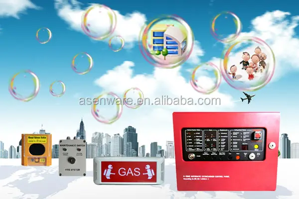 Automatic Fire Extinguishing Control Panel/ Fire Extinguishing Equipment (AW-GEC2158)