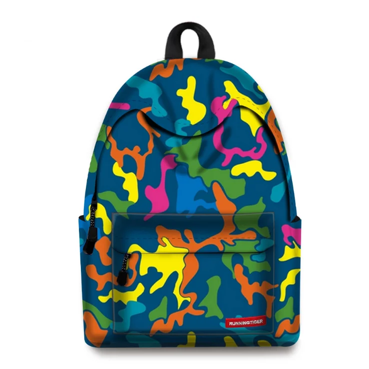 Fashion Design Allover Print Backpack Travel Daypack - Buy Pro Sport