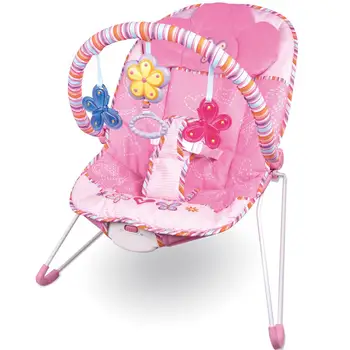 pink baby bouncer swing