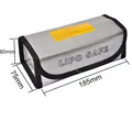 RC Lipo Battery Safe Bag Guard Sack Fireproof Explosionproof For Charge Storage 185x75x60mm Large size