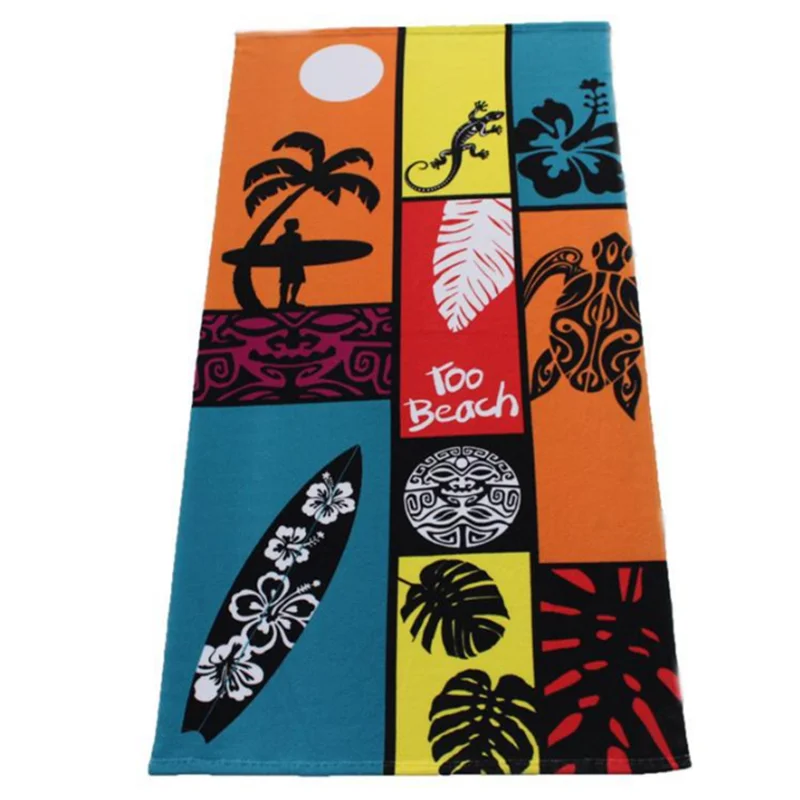 China Supplier Bulk Personalized Plush Printed Beach Towels Buy