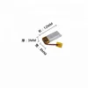 Factory 3.0*8*12mm 300812 3mm Rechargeable Li ion li-ion li-polymer lithium polymer 10mAh 3.7 Volt 3.7v smallest lipo battery