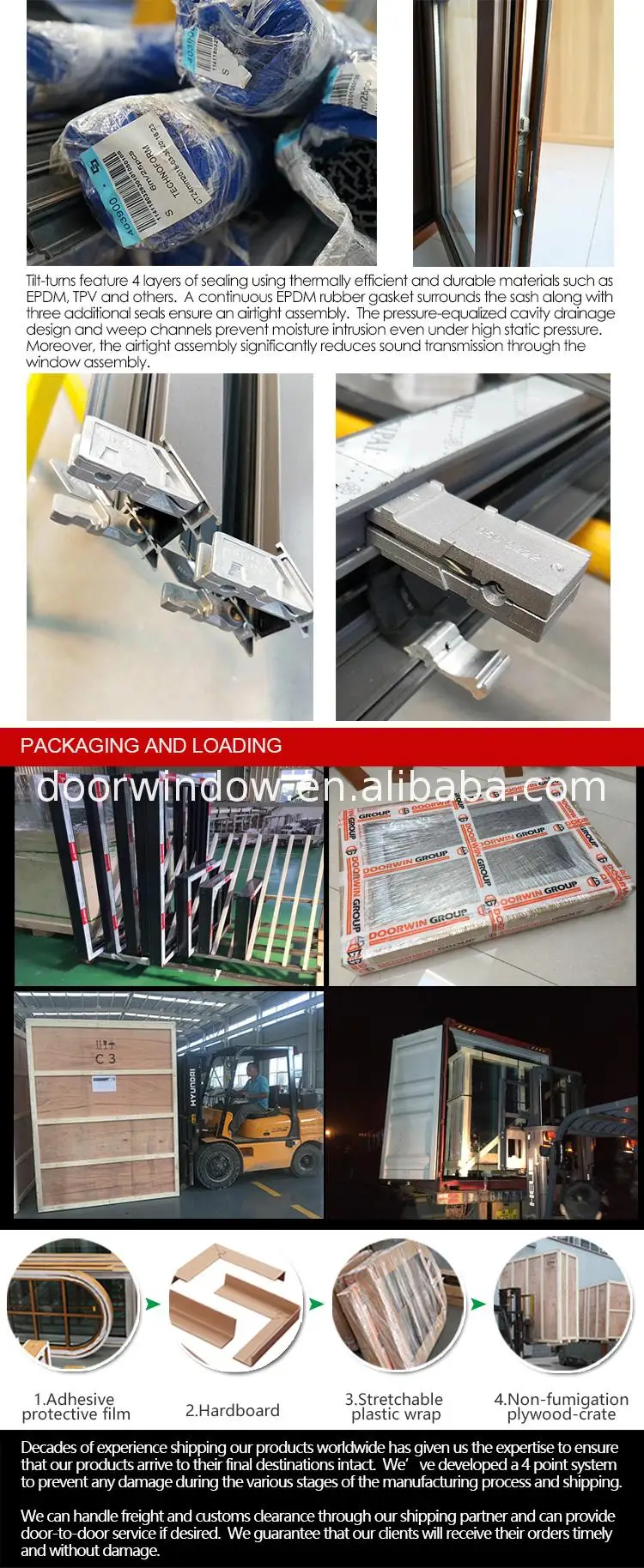 buy from China market manufacturer swing out window