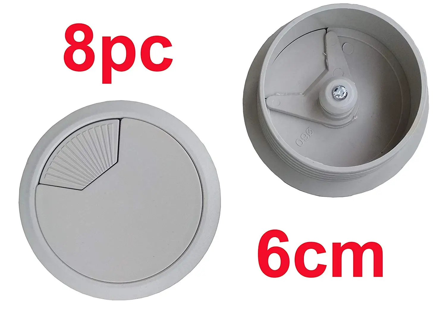 1 Desk Cord Cable Wire Grommet White 2 1035 tillescenter Industrial