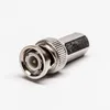 Twist-on Type Male BNC Connector CCTV to RG58
