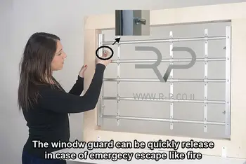 Qiuck Release Aluminum Window Guard 4 Bars Kids Saver Diy Quick And Easy Install Buy Interior Window Bars Window Bars Window Security Bars