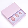 2019 hot new products stand crystal rose quartz yoni eggs with string and gift box