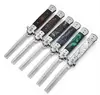 1pcs Automatic Stainless Steel Combs Foldable Knife Brushes Hair Trimmer Comb Brush Accessories butterfly Mens Pocket Knife Comb
