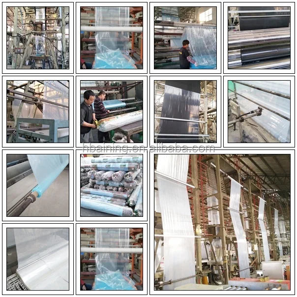 Manufacturer Agricultural Greenhouse Plastic Film / Uv Resistant