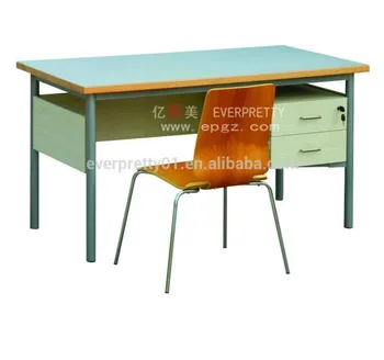 Simple Design School Furniture Single Teacher Desk And Chair Buy