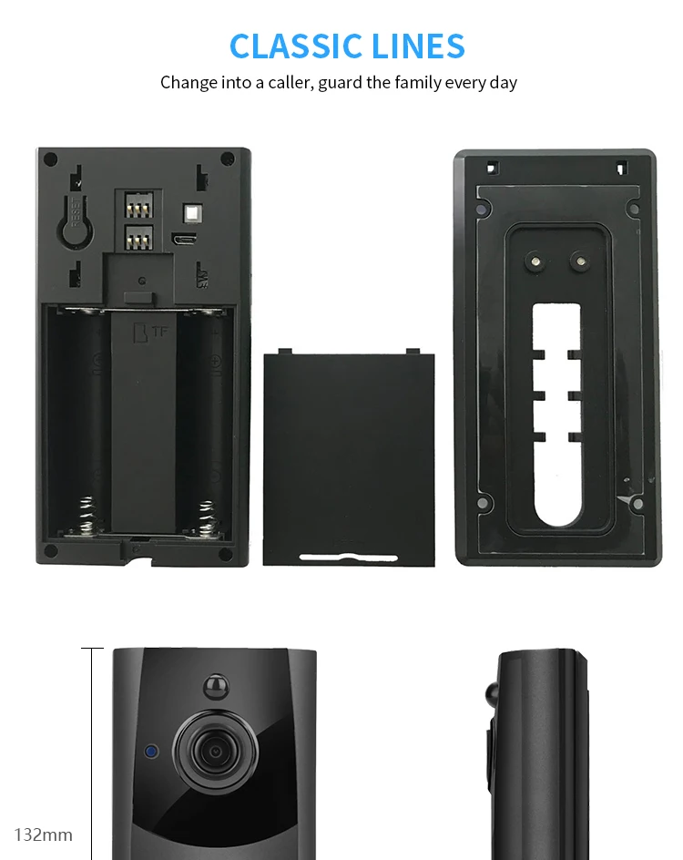 Video Wireless Doorbell 720P HD Home Doorbell Cameras