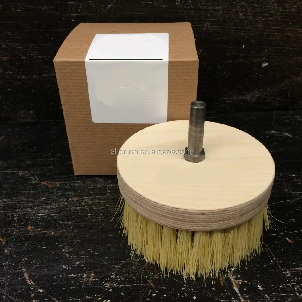 buffing brush for furniture wax