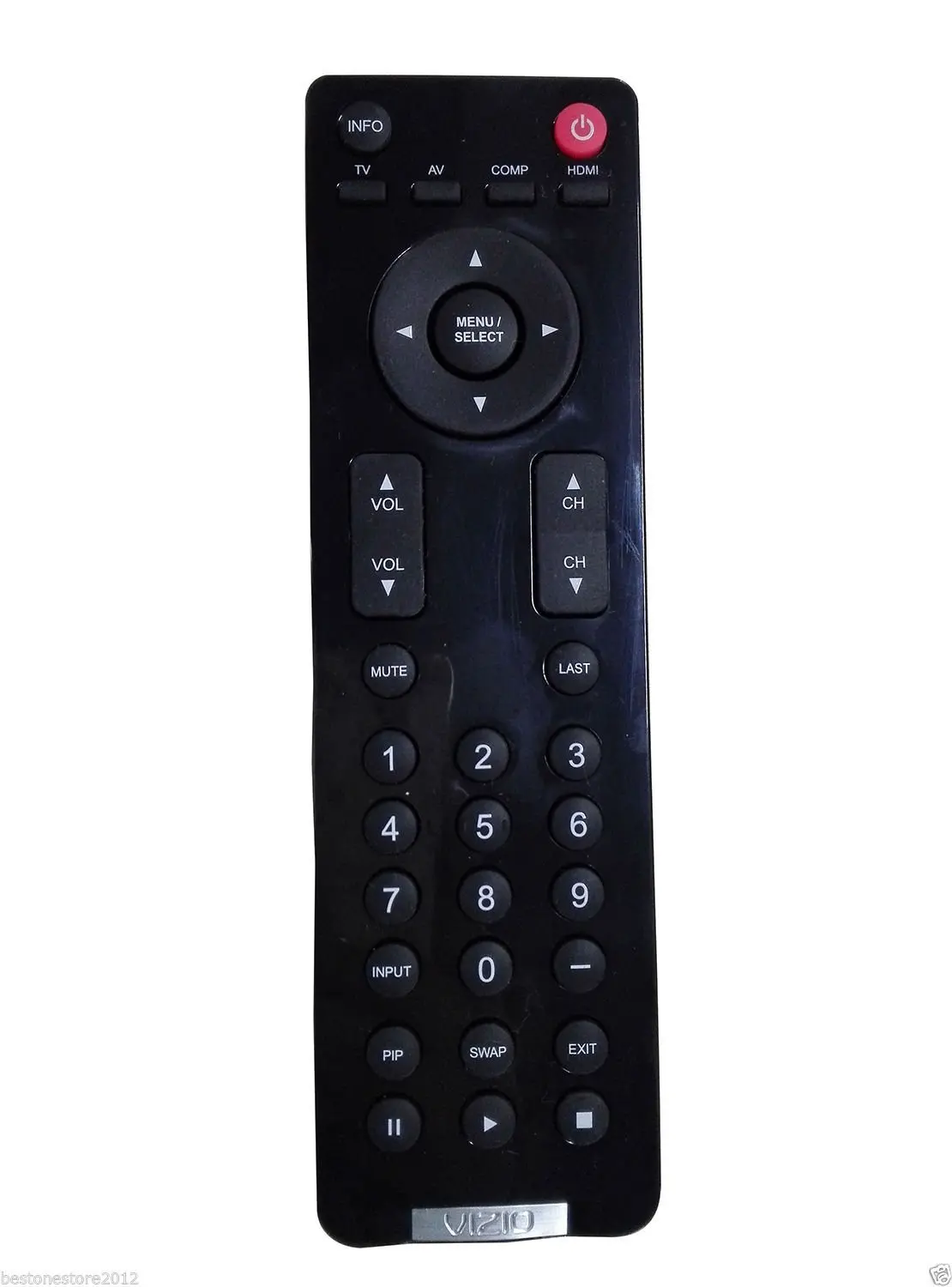 Get Quotations · VIZIO Remote VR2 VR4 for VO320E VO370M VO420E VL260M  VL320M VL370M VW32L VP322