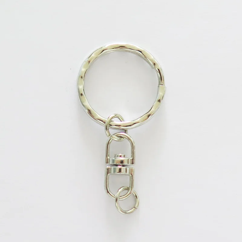 manufacturer fashion bulk metal split keychain