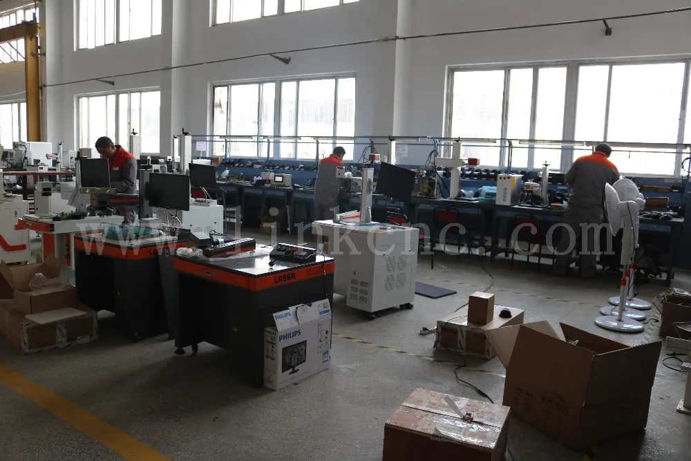 Imported high quality mini cnc fiber laser marking machine in jinan