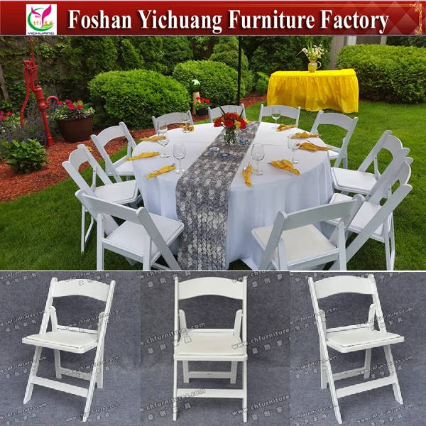 White Plastic Folding Wimbledon Chair For Event&party&wedding Ycp55