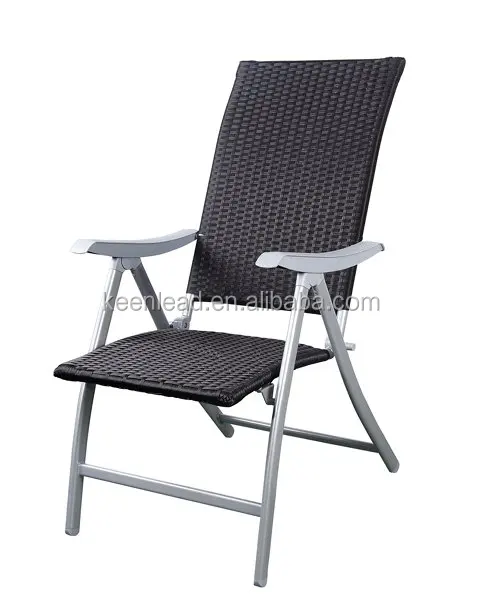 
Outdoor Folding rattan/wicker dining chair for garden used China Manufacturer 