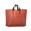 Custom new type biodegradable cheap soft loop handle shopping plastic carry bag