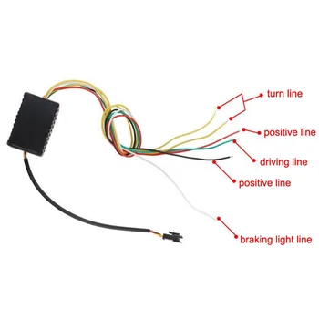 Tail box lamp controller как подключить на 7 проводов схема подключения