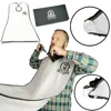 OEM Barber Apron Catches Hair While You Shave or Use Clippers for a Hair Cut - Keeps Things Neat and Tidy - Professional Quality