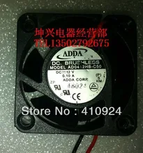 Used Free Shipping DC12V 0.10A Server Cooling Fan For ADDA AD0412HB-C50 Server Square Fan 2-wire