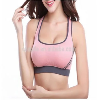 workout crop top bra