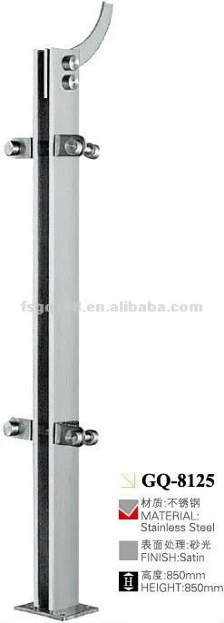 Stainless Steel Newel Post For Stair View Frameless Gl Railing Stainless Steel Newel Post For Stair View Frameless Gl Railing Porch Gsq Product Details From Foshan Guangshengqiang Hardware Factory On Alibaba