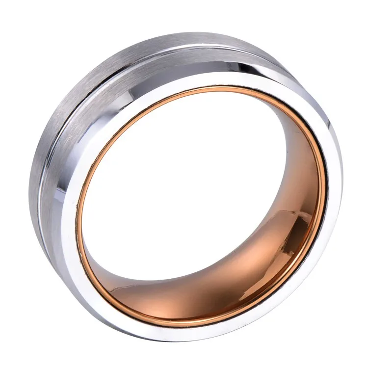 Fashion Tungsten Ring Hidden Camera New Gold Ring Models For Men 8mm