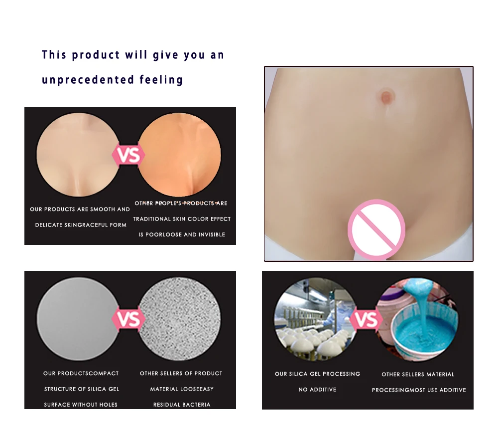 Silicone S Artificial Vagina Underwear Boxer For Crossdresser Fake Ass Girl Virginity Vigina Sex Young Girl Pussy