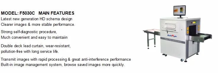 Reasonable Price and Stand Out Quality X-Ray Baggage Scanner For Airport Security Use
