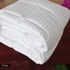 White Down Alternative Comforter 2 cm Stripe Microfiber Duvet Insert comforter