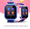 DFT3 video call SOS GPS SIM card Gravtivy G sensor kids smart watch Android and IOS systems Real time two way call smart watch
