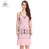 Ladies Elegant Fish Tail Skirt Casual Party Pink Dress Women Beautiful Bodycon Silver Sequined Beaded Dress