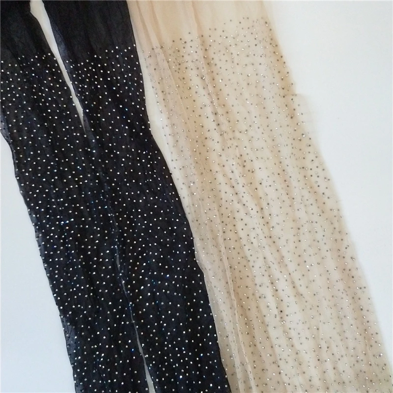 rhinestones stocking