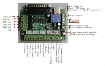 5 Axis Cnc Breakout Board For Stepper Driver Controller Mach3 Ardund 5 Axis Cnc Breakout Board For Stepper Driver Controller Mach3 Ardund