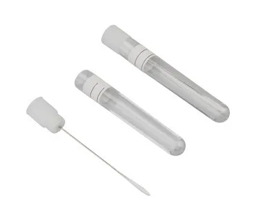 Hisopo De Algodón Para Transporte Médico Desechable Estéril En Tubo