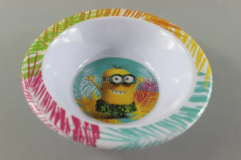 100% Melamine Kid's Bowl ,Kid's lunch bowl FDA and LFGB