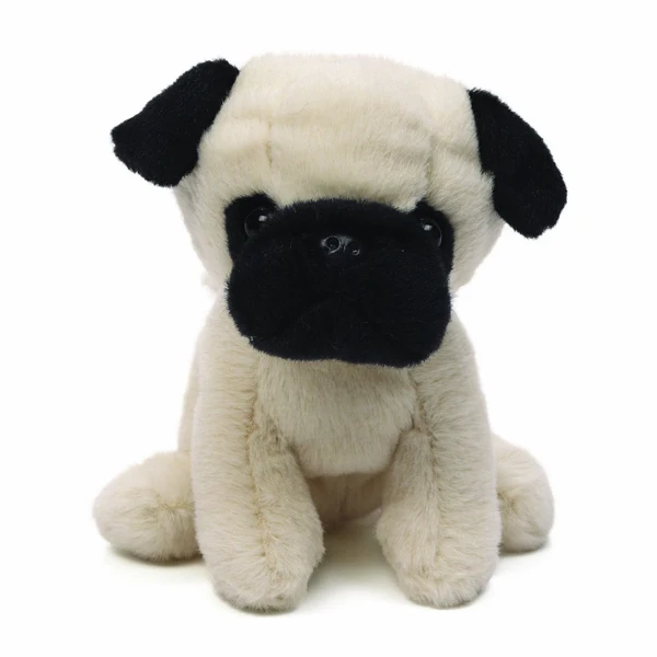 lifelike pug plush toy