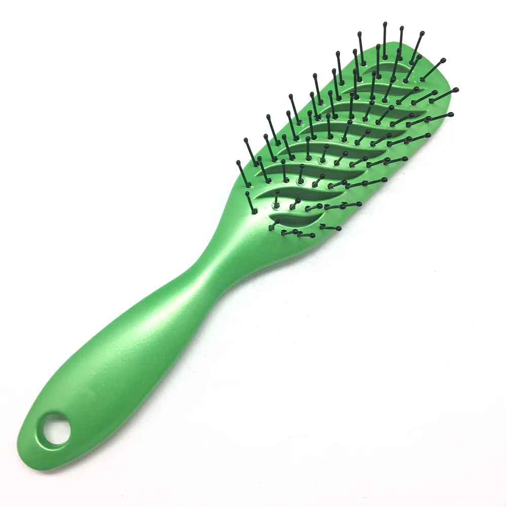 Osaki Brand Factory Price Nylon Hair Brush Soft Touch Rubber Hair Brush